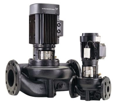 Grundfos ettrins tørløberpumpe - TP 25-90/2-A-O-A-BQQE 400Y 50HZ