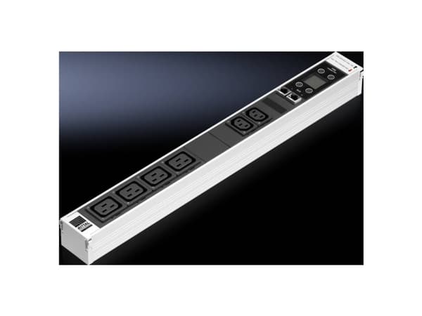 Rittal DK 7859.420, inomhus, Svart, Vit, 6 AC-utgångar, 53 mm, 45 mm, 1 styck