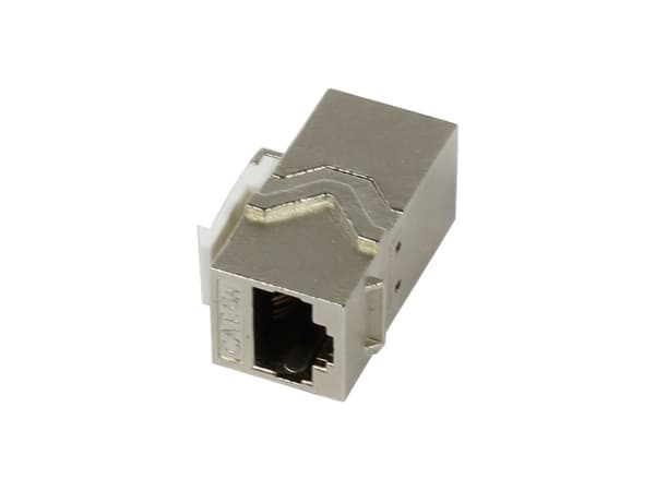 KeystoneModulTPTPBuchseRJ45Kupplung CAT6A 500MHz Slimline Synergy 21