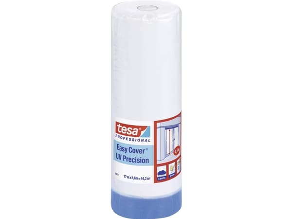 tesa 04411-00000-00 Täckfilm tesa Easy Cover® Blå (L x B) 17 m x 2,6 m 1 st