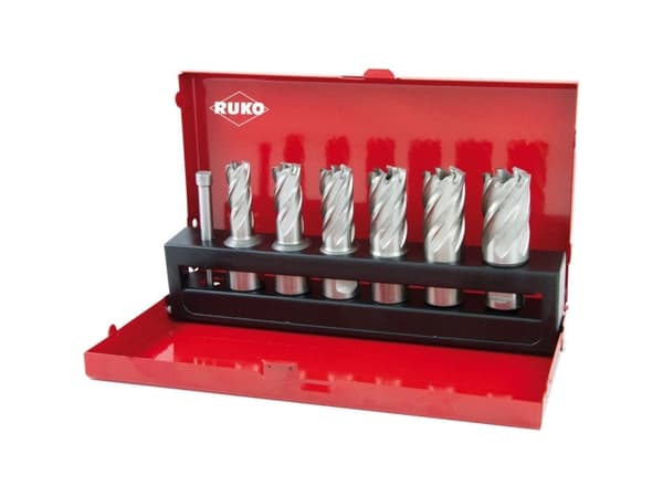 RUKO 108820 Kernehulbor 7 dele 12mm, 14mm, 16mm, 18mm, 20mm, 22mm 1 sett