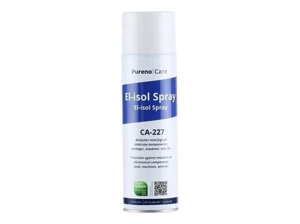 EL-ISOL spray 500ml. Til beskyttelse på alle former for værktøj, maskiner, stykgods, anlæg, armaturer, halvfabrikata