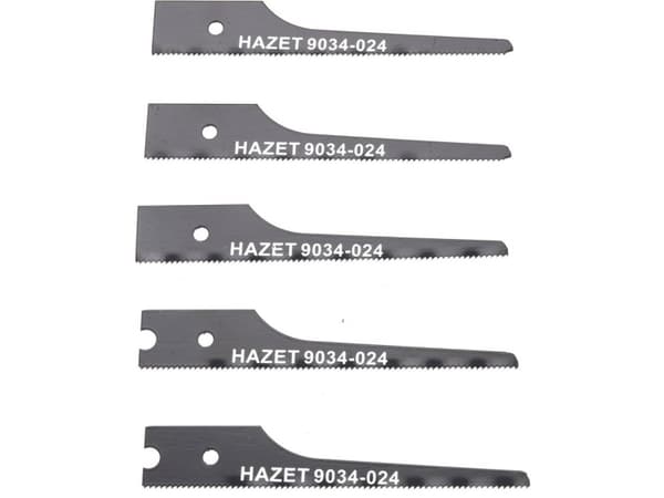 Hazet 9034P-024/5 Set med sticksågsklingor 5 delar. 5 st
