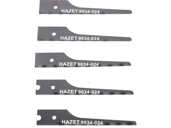 Hazet 9034P-024/5 Set med sticksågsklingor 5 delar. 5 st