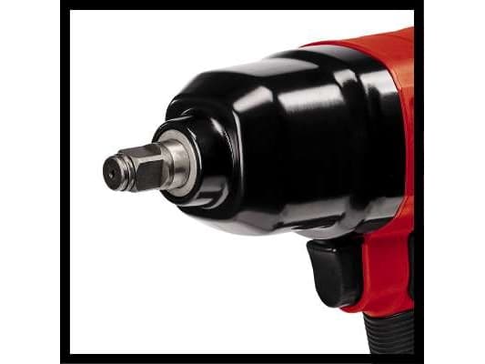 Einhell TC-PW 340, Trykkluftskralle, Sort, Rød, 7500 RPM, 340 Nm, 142 l/min, 6,3 stang