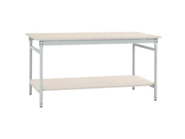 Manuflex BB5207.7035 Arbejdsbord Gråhvid (RAL 7035)