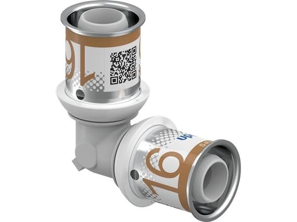 Uponor S-Press PLUS presvinkel 90° PPSU 16 mm