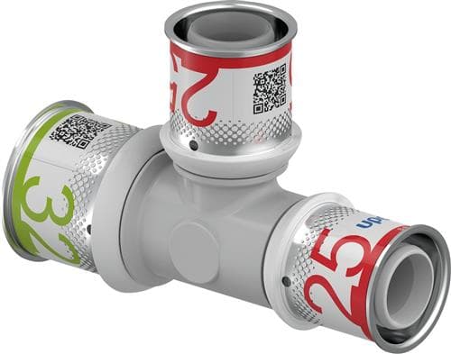 Uponor S-Press PLUS prestee PPSU 32 x 25 x 25 x 25 mm