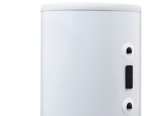 Panasonic 50 liter buffertbehållare version 2 för Allt-i-ett, energiklass B, vägghängd modell med inbyggd sensorficka.