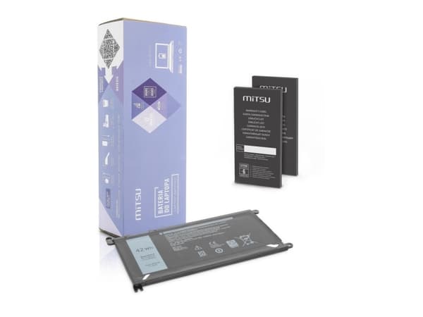Battery for Dell Vostro 14 (5468), Inspiron 15 (5568) 2200 mAh (25 Wh) 11.4 Volt