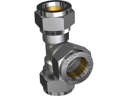IBP CONEX Tee 15 mm kompression forkromet