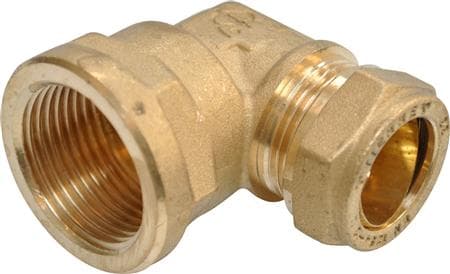 IBP CONEX Vinkel 3/4-15 mm kompres med muffe