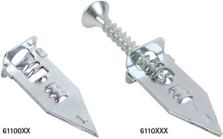 WALRAVEN Gipsdons 12x30mm utan skruv, skruvar från 3,5 - 5,0mm kan användas - (200 st.)