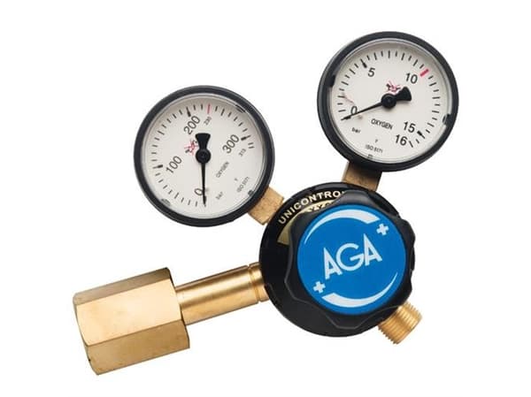 Aga unicontrol 500 ox - oxygen regulator 0-10 bar