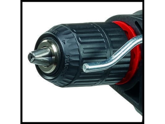 Einhell TC-ID 720/1 E, Rett drill, Sort, Rød, 1,3 cm, 2800 RPM, 3 cm, 1 cm