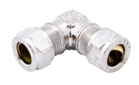 IBP CONEX Vinkel 15 mm kompres forkromet