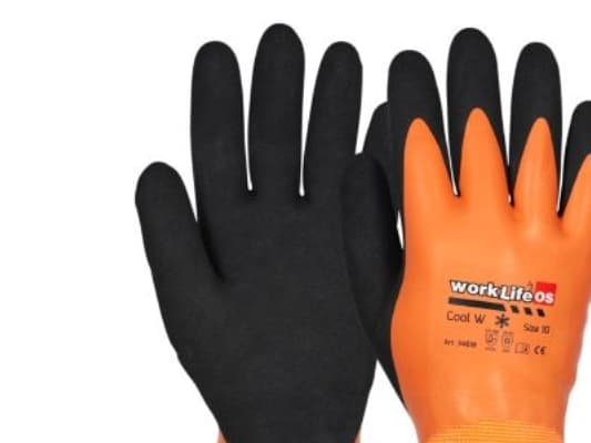 Worklife Cool W handske storlek 8 - Dubbelfodrad vinterhandske i polyester