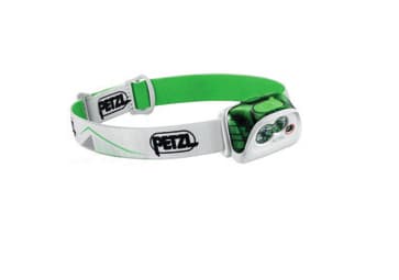 Petzl ACTIK - Hodelykt - LED - 5-modus - rødt/hvitt lys - grønn