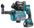 Miniatyrbild 2 av 5: Makita DHR182RTWJ - Roterande hammare - sladdlös - 3-läge - SDS-plus - 1.7 joule - 2 batterier - 18 V