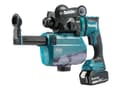 Miniatyrbild 1 av 5: Makita DHR182RTWJ - Roterande hammare - sladdlös - 3-läge - SDS-plus - 1.7 joule - 2 batterier - 18 V