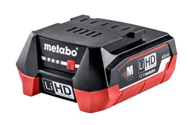 Metabo 625349000, Akku, 4 ah, 12 V, Metabo, Musta, Punainen