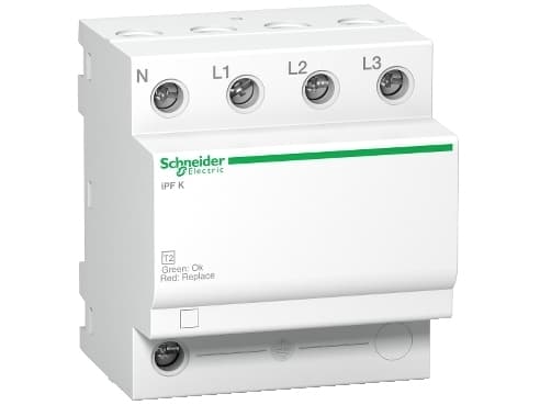 Schneider Electric Acti9 iPF K, 3P + N, Hvit, CEEAC, -25 - 60 °C, -40 - 85 °C, 5 - 95%