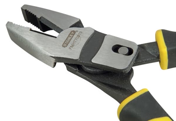 Stanley FMHT0-70813, Lineman-tång, Kolstål, Grå, Gul, 21,5 cm