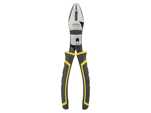 Stanley FMHT0-70813, Lineman-tång, Kolstål, Grå, Gul, 21,5 cm