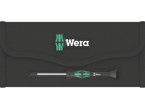 Wera 9454 Sammenleggbar koffert for Kraftform Micro-skrutrekkersett med opptil 12 deler, tom