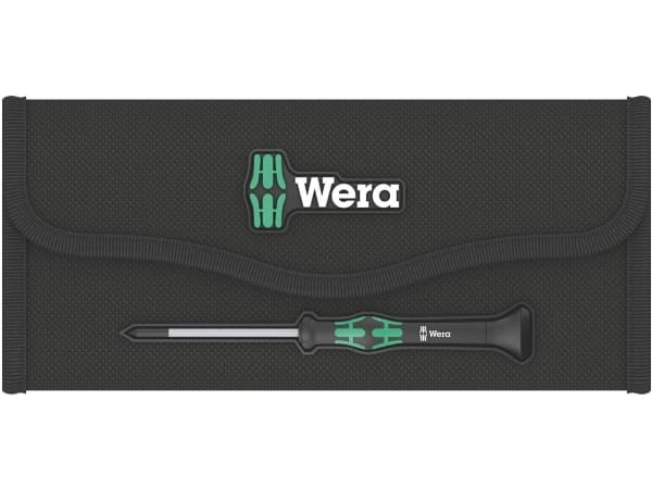 Wera 9454 Sammenleggbar koffert for Kraftform Micro-skrutrekkersett med opptil 12 deler, tom