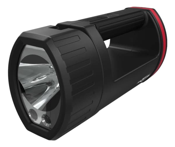 Ansmann HS20R Pro, Käsikokoinen taskulamppu, Musta, Punainen, Painikkeet, IP20, LED, 3 lamppua