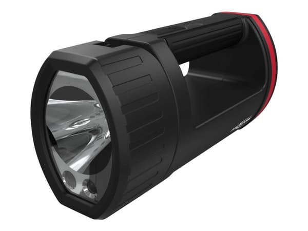 Ansmann HS20R Pro, Käsikokoinen taskulamppu, Musta, Punainen, Painikkeet, IP20, LED, 3 lamppua musta, Punainen