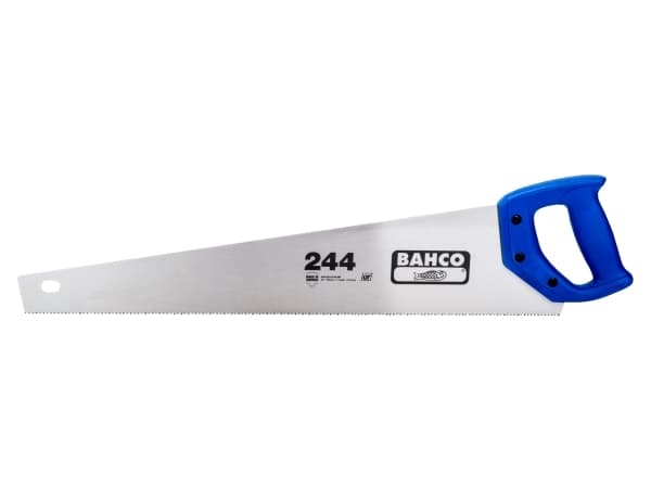 Bahco 244-22-U7/8-HP, Selkäsaha, Puu, Sininen, Ruostumaton teräs, 1 kpl, 55 cm, 475 g
