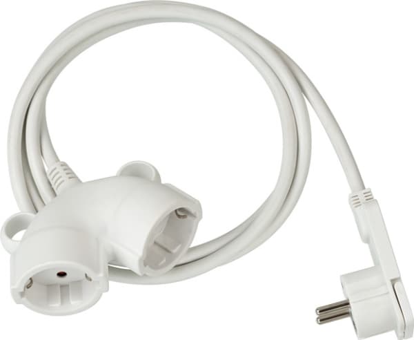 Brennenstuhl 1161820220, 10 m, 2 AC-utgångar, Typ E/F, Type F (CEE 7/4), IP20, Plast, Polyvinylklorid (PVC)