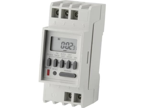 C-Control TM-848-2 Timer til DIN-skinne digital 230 V/AC 4000 W