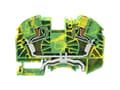 Miniatyrbild 2 av 2: Degson DS16-PE-01P-1C-00-A(H) Jordterminal Push-In Terminal Grön, gul 1 st
