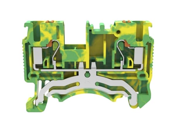 Degson DS2.5-PE-01P-1C-00A(H) Jordterminal Push-In Terminal Grön, gul 1 st