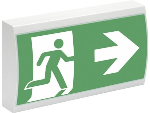 Eaton 40071349399 LED rømningsvei nødbelysning takmontering, veggmontering (40071349399)