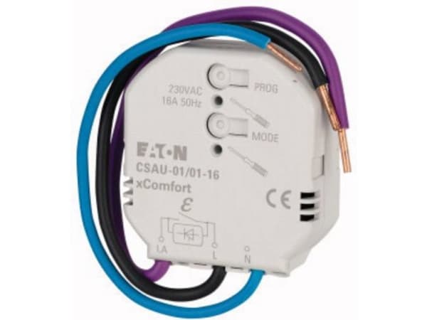CSAU-01/01-16 Eaton xComfort Kontakt Afbryderstyrke (maks.) 3680 W