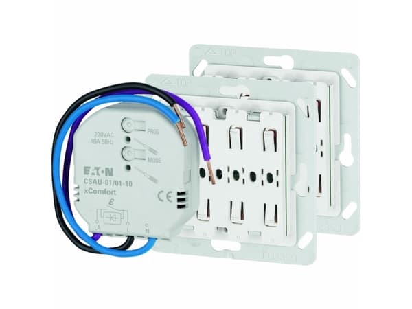 Eaton Moeller series xComfort, Smart strömställare, Trådlös, Vit, 196 V, 253 V, IP20