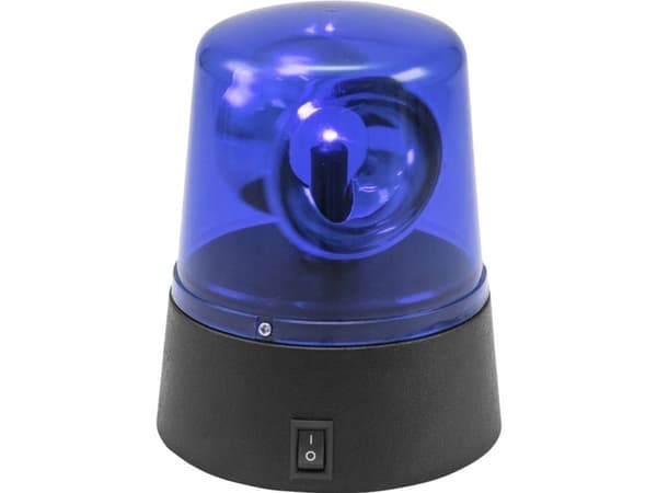Eurolite LED (RGB) Politilys Blå