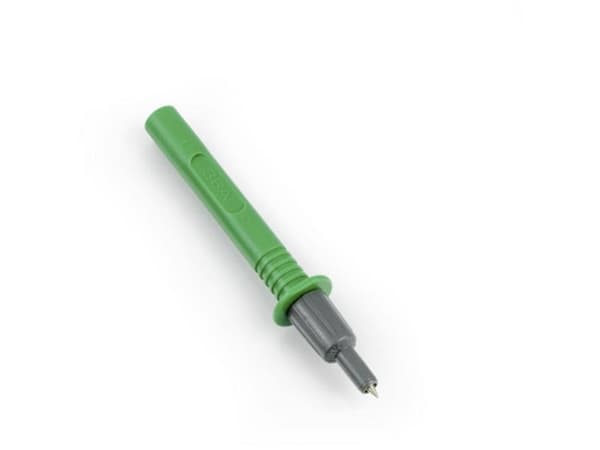 HT Instruments 404-IECV Bananstik Bananstik (hun), Tilslutning 4 mm, Stikforbindelse 4 mm CAT III 1000 V, CAT IV 600 V Grøn 1 stk