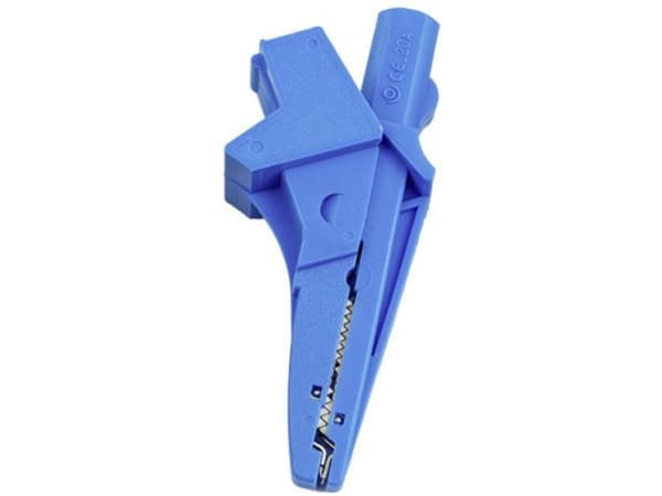 HT Instruments 5004-IECB Banaanipistoke Banaanipistoke (naaras), Liitäntä 4 mm, Liitin 4 mm, Alligaattoriliitin CAT III 1000 V Sininen 1 kpl 1 kpl
