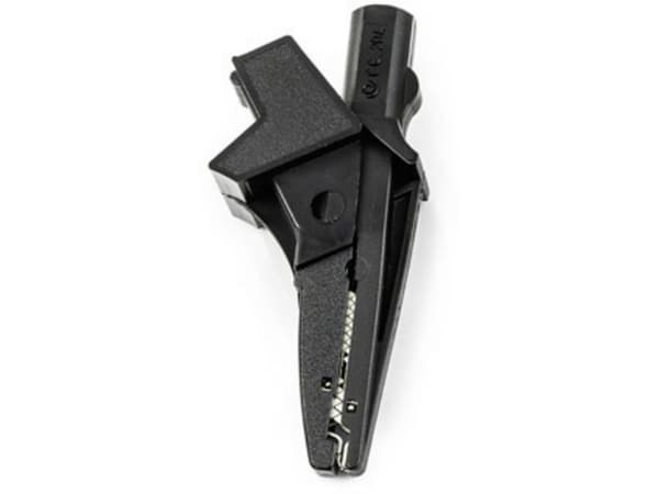 HT Instruments 5004-IECN Bananstik Bananstik (hun), Tilslutning 4 mm, Stikforbindelse 4 mm, Krokodilleklemme CAT III 1000 V Sort 1 stk