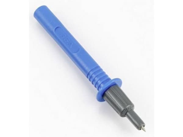 HT Instruments 404-IECB Bananstik Bananstik (hun), Tilslutning 4 mm, Stikforbindelse 4 mm CAT III 1000 V, CAT IV 600 V Blå 1 stk