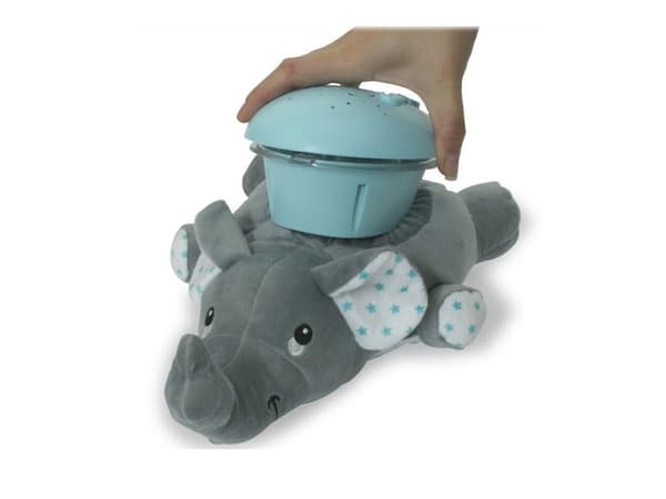 Jamara Dreamy Elephant, LED, Vapaasti seisova, Poika/tyttö, Automaattinen virrankatkaisu, Akku