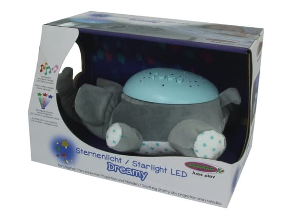 Jamara Dreamy Elephant, LED, Vapaasti seisova, Poika/tyttö, Automaattinen virrankatkaisu, Akku