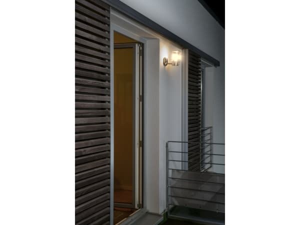 LEDVANCE ENDURA CLASSIC POST, Vegglys, Stål, Rustfritt stål, IP44, Inngang, Fasade, Hage, Gangsti, Terrasse, I