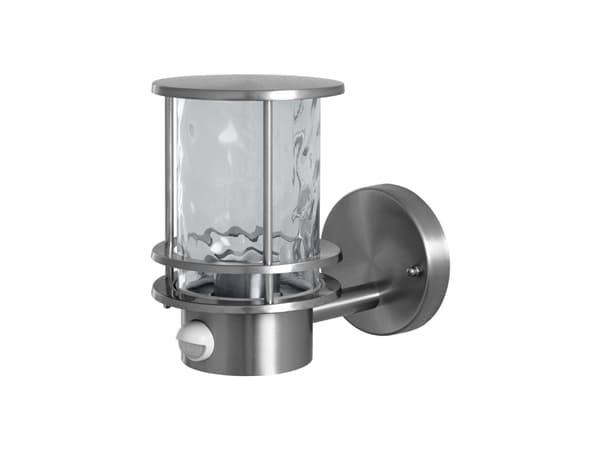 LEDVANCE ENDURA CLASSIC POST, Vegglys, Stål, Rustfritt stål, IP44, Inngang, Fasade, Hage, Gangsti, Terrasse, I Stål