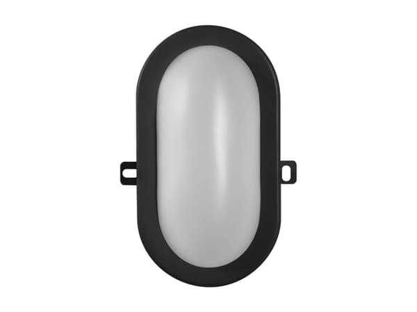 LEDVANCE 941001380, Väggbelysning för utomhusbruk, Svart, Akrylnitrilbutadienstyren (ABS), Gjuten aluminium, IP54, Entré, Fasad, II